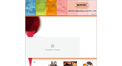 Desktop Screenshot of bentecorganoclays.com